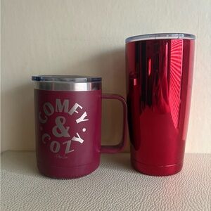 Lot Of 3 New Christmas mug and tumblers